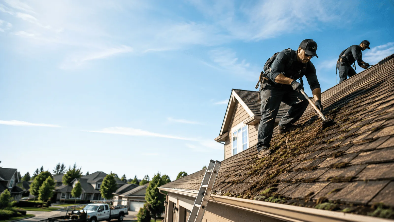 Roof Moss Removal in Bonduel, WI near me